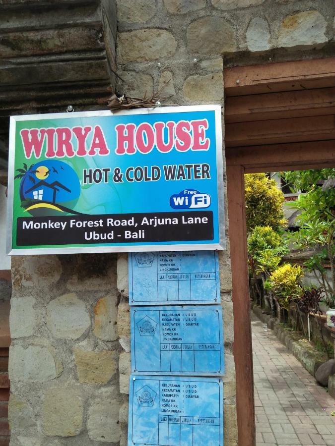 Wirya House Hotel Ubud Eksteriør billede